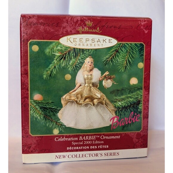 Hallmark Keepsake Celebration Barbie Ornament Special 2000 1st Edition New - Picture 1 of 7